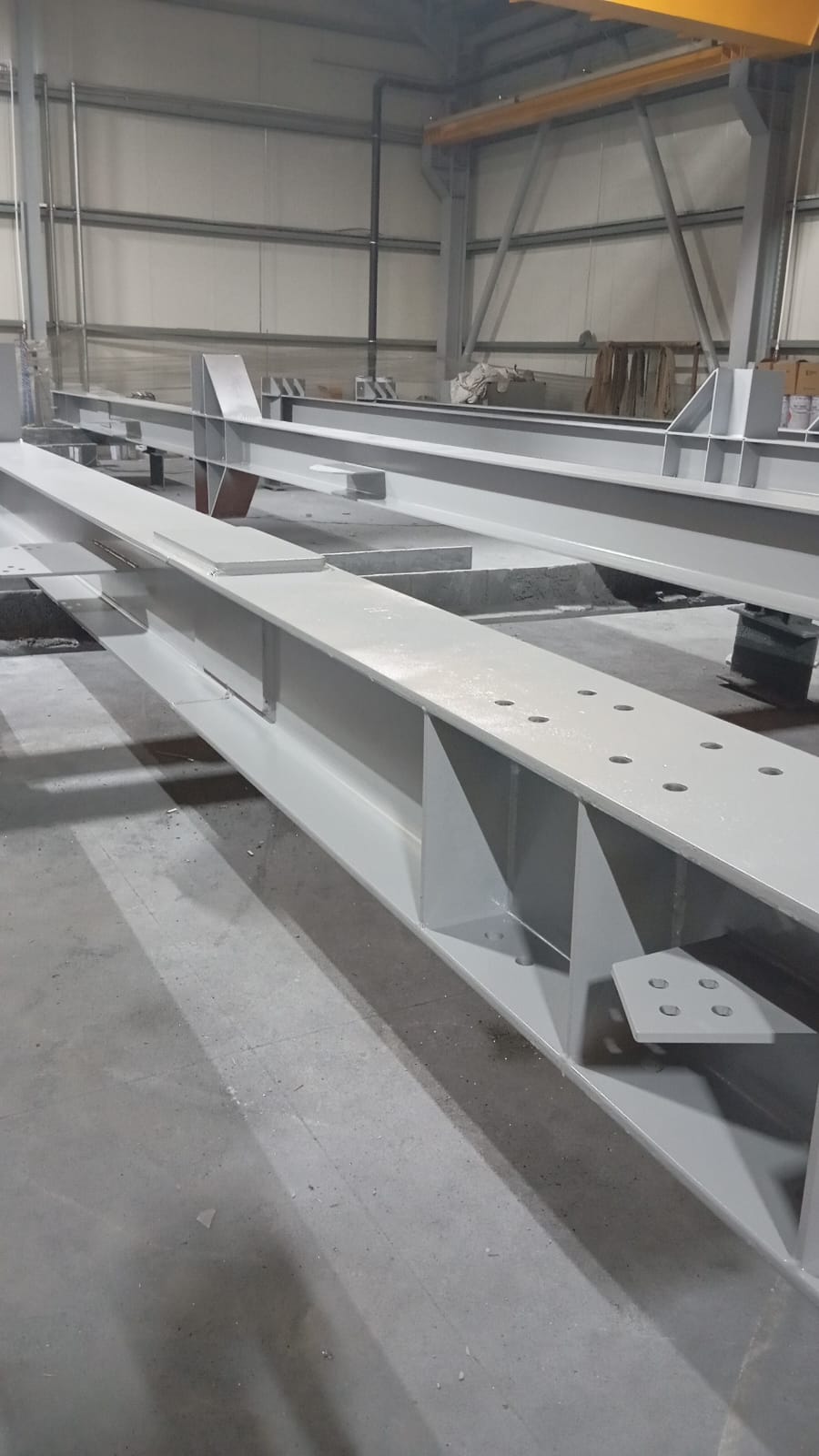 Gri Endüstriyel Yapısal Çelik Boyama